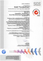 Сертификат ИСО 22716 GmbH
